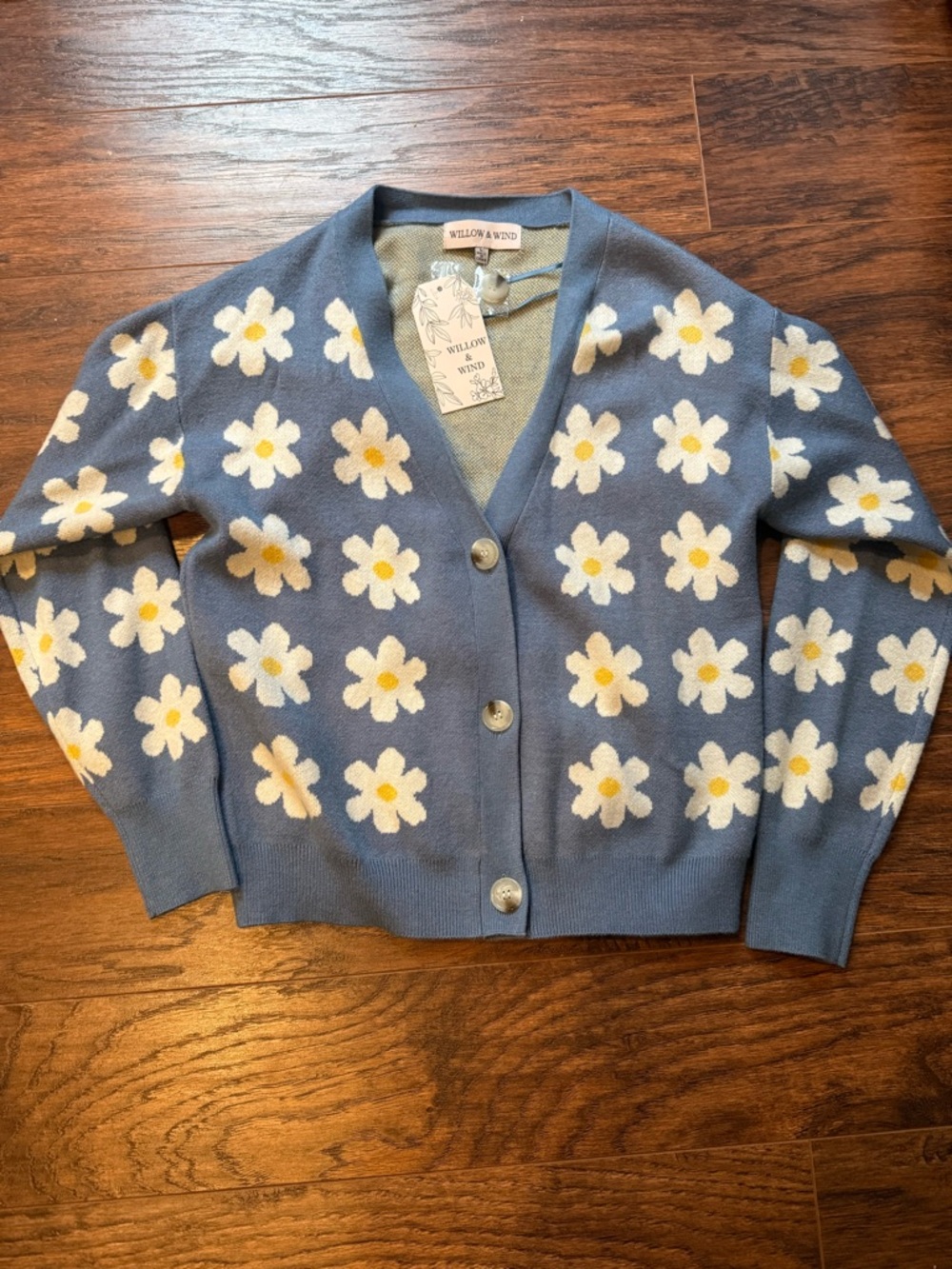 New Willow and Wind floral cardigan